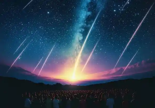 《璀璨绽放！2021年终双子座流星雨今夜唯美上演》