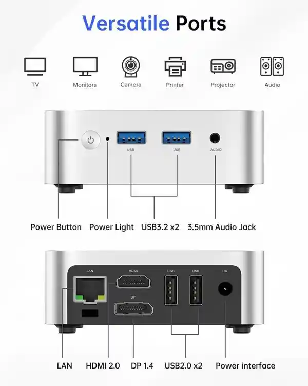 阿迈奇创新发布V1迷你主机：体积仅0.33L，功耗低至150W