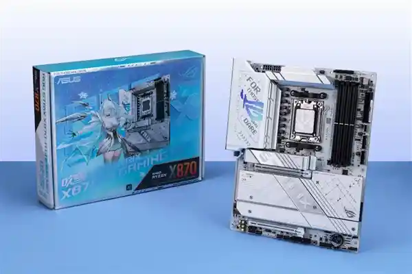 华硕X870/Z890吹雪主板：圣诞节特惠，高颜值装机送礼佳选