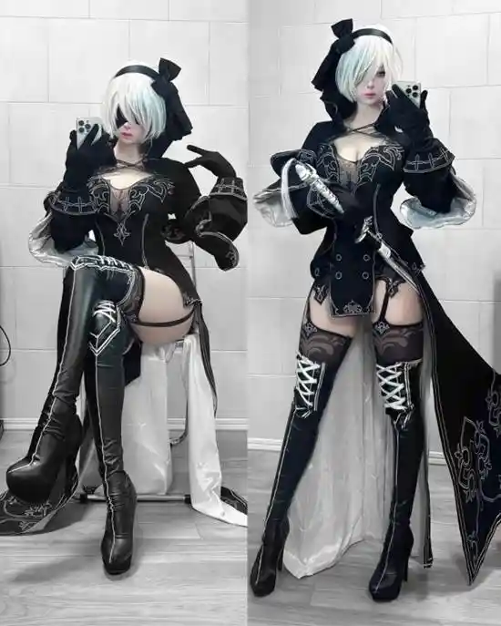 《樱花妹化身圣诞2B！尼尔》