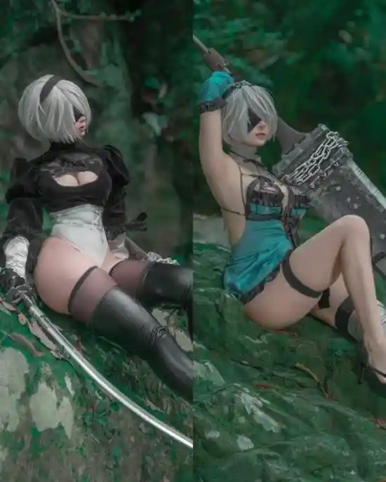 《樱花妹化身圣诞2B！尼尔》