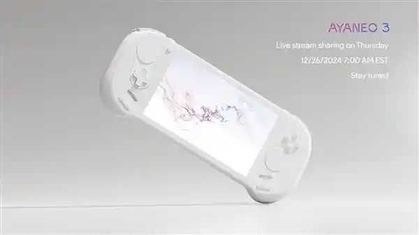 突破次元壁！全球首款AMD Zen5模块化掌机AYANEO 3震撼登场，让你随心所欲享受游戏乐趣！