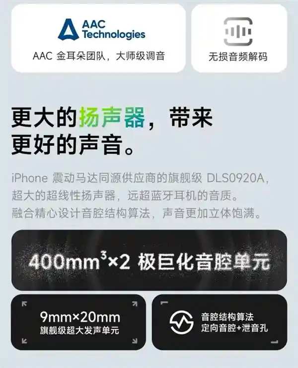 「全球首款量产AI眼镜，瑞声科技超线性Hi-Fi扬声器首发亮相！」