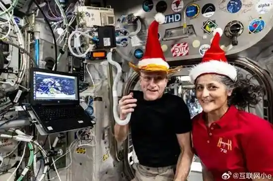 太空漫游者：从出差8天到9个月的奇幻之旅！NASA宇航员圣诞节庆祝引发网友热议