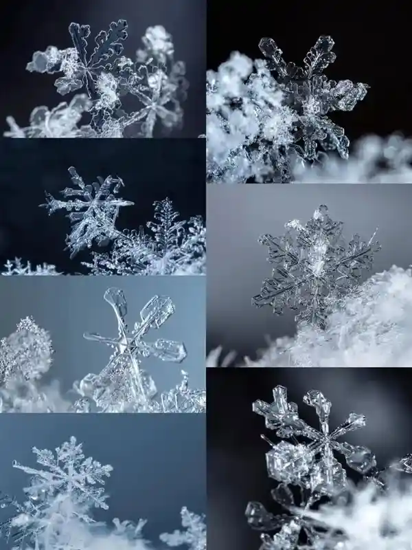【揭秘雪花的神秘之美：原来它们的瓣数不止一个！】