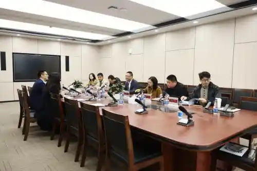 杭州未来科技城党工委书记郭云伟莅临itc保伦股份，探讨科技创新合作共赢