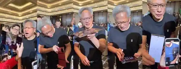 突破想象！黄仁勋亲身体验华为三折叠手机，惊叹适合个人化需求