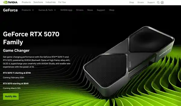 硬件巨头大对决！AMD、NVIDIA强强碰撞：RX 9000挑战RTX 5070谁能称霸？