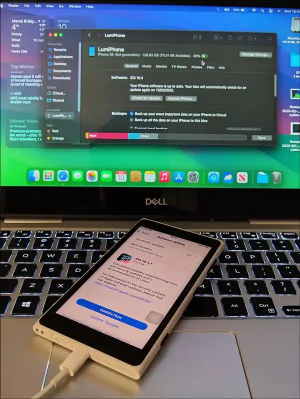 诺基亚Lumia 1020实现iOS移植：iPhone SE 3完美运行神奇操作！