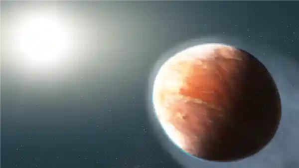 遥远星际奇观：900光年外新行星狂风肆虐，铁屑如雨