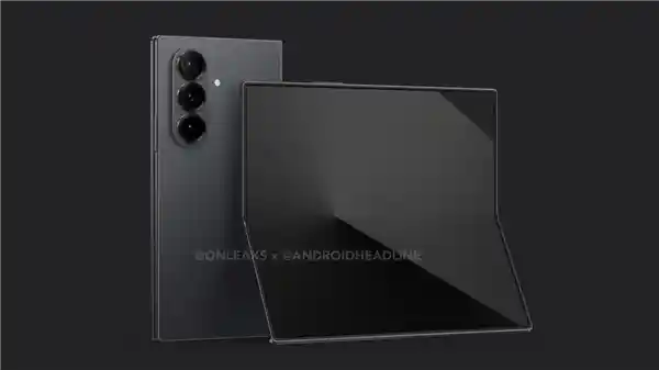 三星新突破！超薄折叠屏Galaxy Z Fold7渲染曝光：厚度惊现个位数奇迹