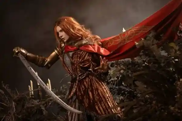 俄罗斯美女惊艳Cos《艾尔登法环》女武神，绝美再现经典角色