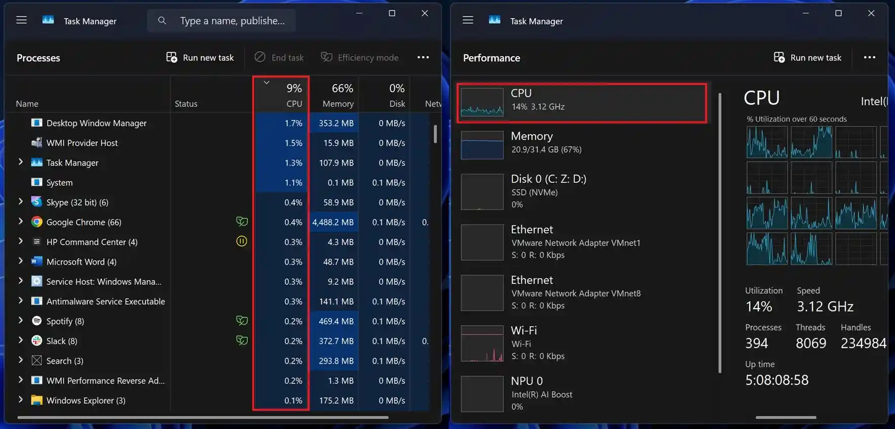 Windows 11任务管理器升级！全新CPU使用率计算方式揭秘
