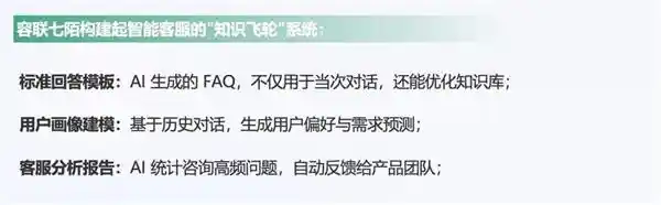 容联七陌：智能客服变革新风向，Manus式引领对话到解题的智能进化