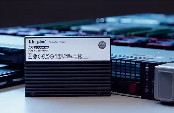 金士顿再进一步：DC3000ME PCIe 5.0 SSD发布，容量高达15.36TB