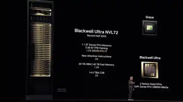 NVIDIA GB300震撼发布！联想等品牌下半年将推出这款地表最强AI芯片