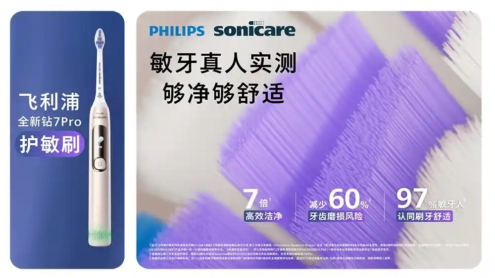 肖战代言飞利浦Sonicare，引领口腔健康新潮流