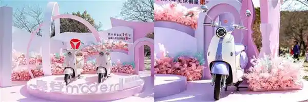 《王鹤棣同款来袭！雅迪潮酷点亮2025太湖鼋头渚国际樱花节》