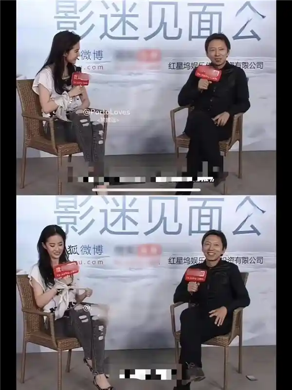刘亦菲早年采访引热议，张朝阳霸气回应网友质疑