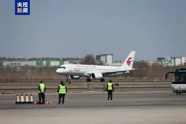 国产大飞机C919航线再升级：首航东北开启全新旅程