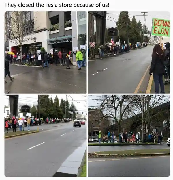 特斯拉美国门店员工掀起抗议浪潮：呼吁马斯克卸任，指其管理模式不宜治国