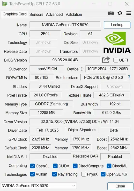 【独家评测】电竞神器纯白颜王RTX 5070 X3W，让你欢乐享4K游戏体验！