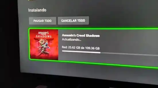 《刺客信条：影》Xbox版预载体积曝光，惊人109.36GB！