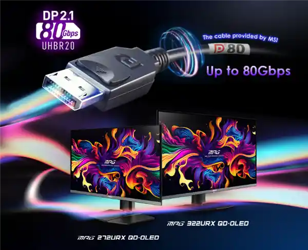微星推出两款支持DP2.1显示器的50系列显卡新品，性能超群，抢先体验！