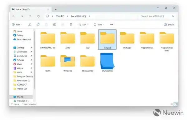 Windows 11四月更新后现神秘文件夹现象，引发用户热议