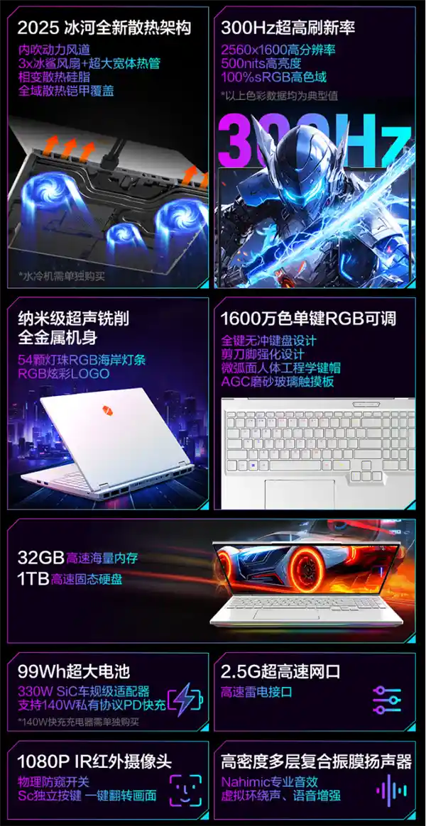 机械革命三款RTX 5070 Ti游戏本震撼发布：轻薄本/高刷新率屏幕/性能狂潮，全新游戏体验等待揭晓