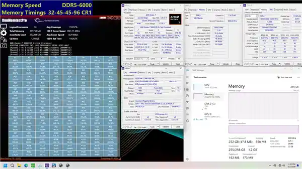 突破极限！芝奇首发DDR5-6000 256GB巨无霸级内存震撼登场