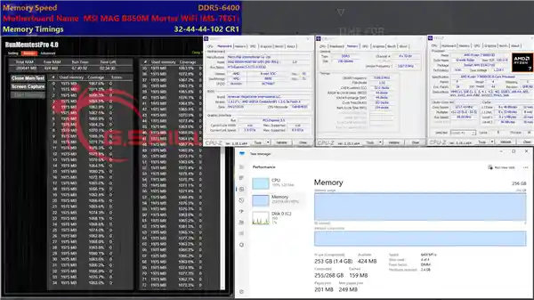 突破极限！芝奇首发DDR5-6000 256GB巨无霸级内存震撼登场