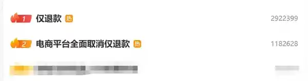 《电商仅退款引热议冲上热搜榜首，官方回应：协商共解争议》