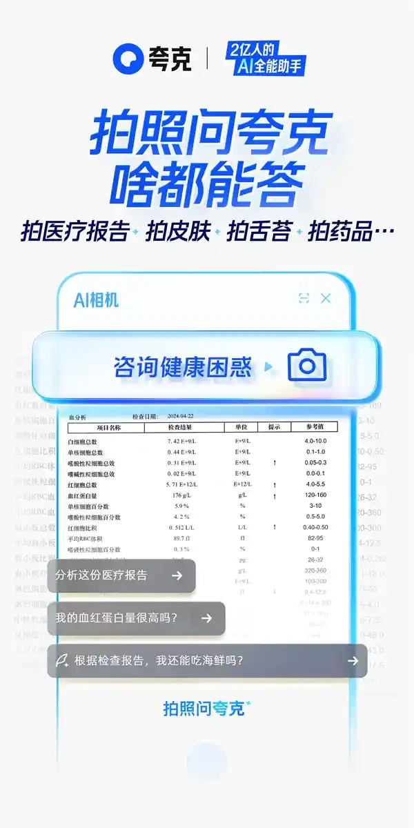 拍一拍，全知道！夸克AI超级框全新上线‘拍照问夸克’功能
