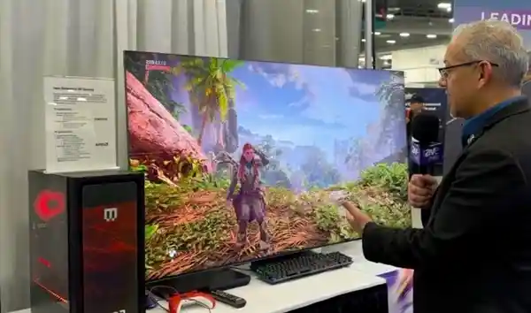 【全球首次！HDMI 8K 120Hz游戏震撼亮相：AMD锐龙9800X3D与RX 9070 XT的终极组合】