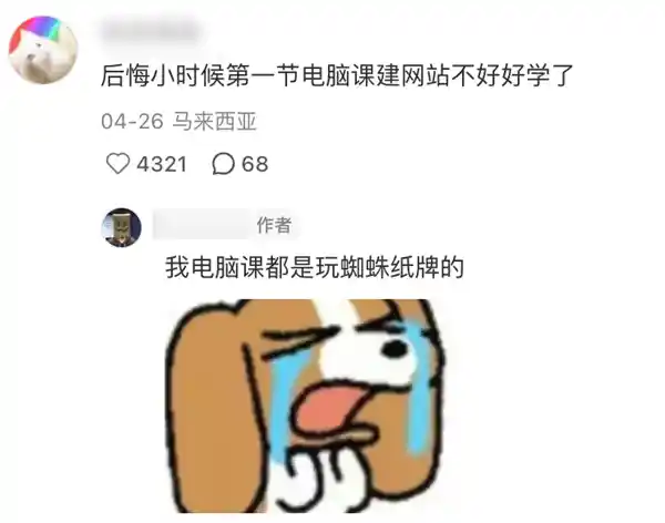 《一张截图引发的热潮：网友纷纷踏上建站之旅》