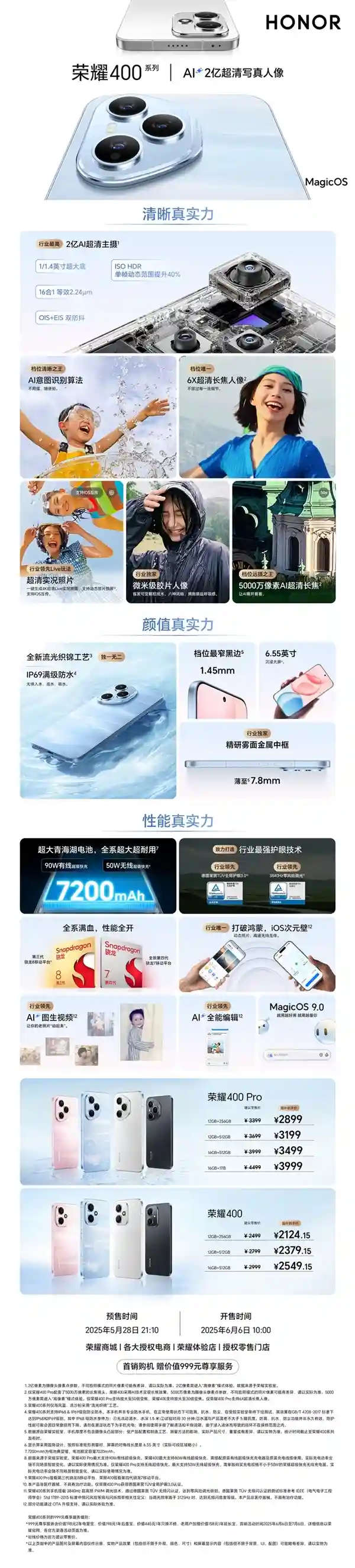 [震惊！荣耀400系列预售首小时国补价2124元起，销量暴增278%！]